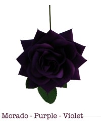 Fleur Flamenco, Modele Reina <b>Coleur - Violet, Tailles - L</b>