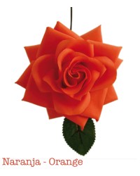 Fleur Flamenco, Modele Reina <b>Coleur - Orange, Tailles - L</b>