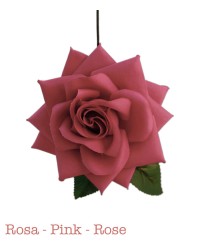 Fleur Flamenco, Modele Reina <b>Coleur - Rose, Tailles - L</b>