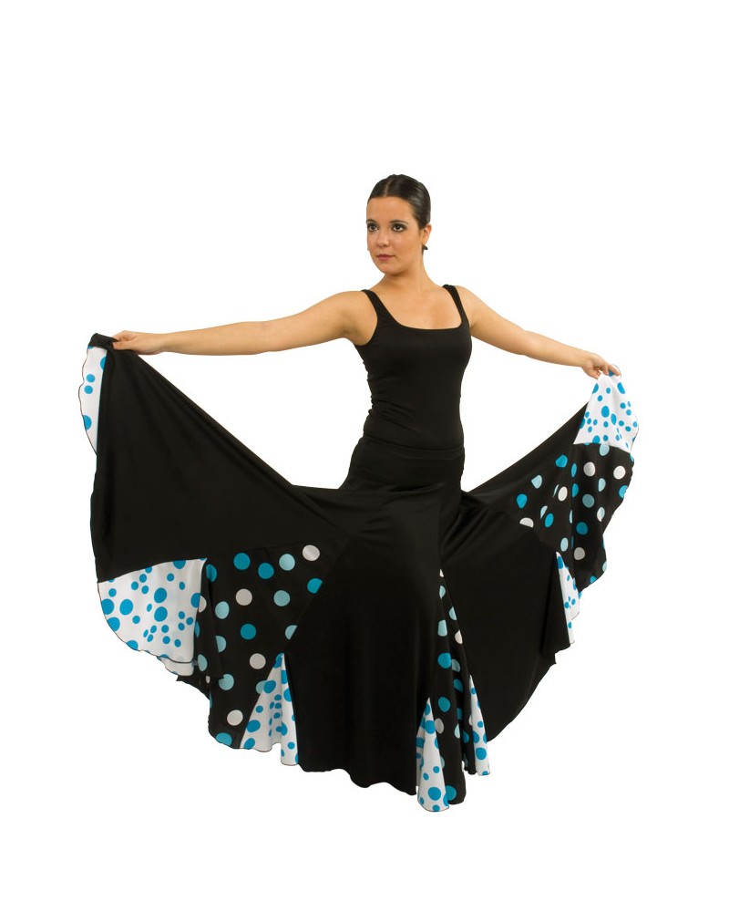 Jupe de flamenco pour sévillanes, modèle EF-006
