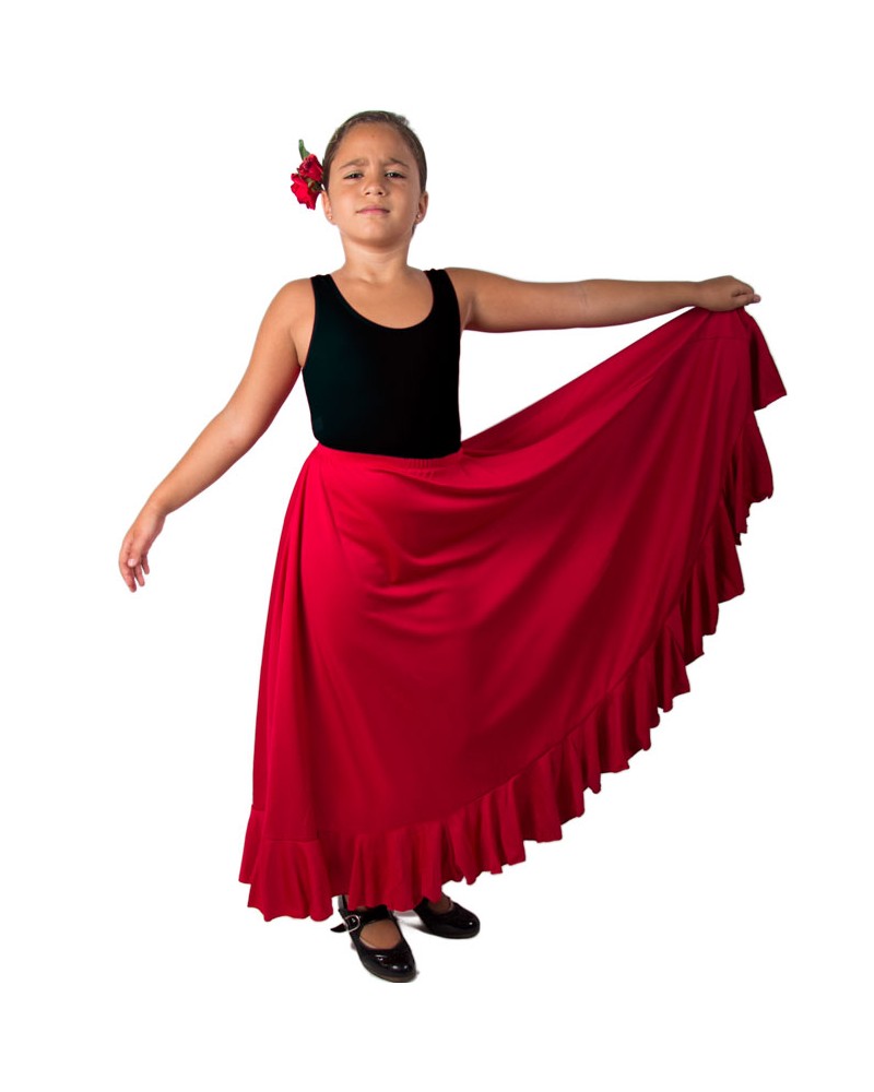 Jupe de Danse Flamenco Fille, Mod: MC2