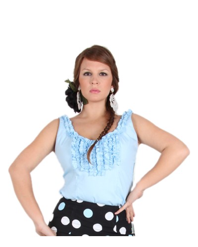Chemise Espagnole, Modéle Goyesca