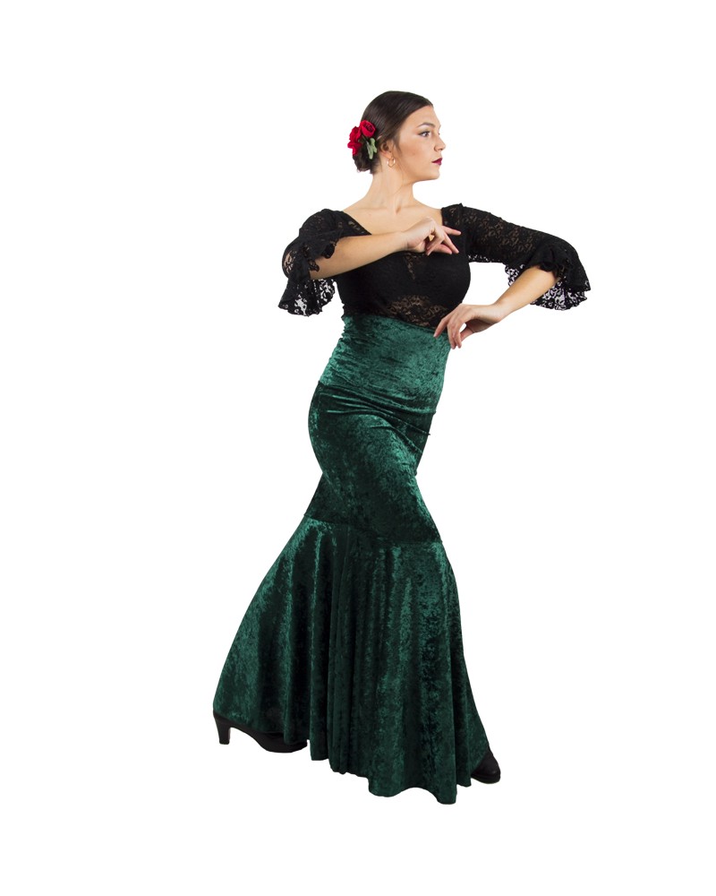 Jupes de Danse Flamenco En Velours - COLEURS PROMOTIONS