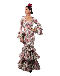 Robe Espagnole de Flamenco, Taille 44 (L) <b>Coleur - Photo, Tailles - 44</b>