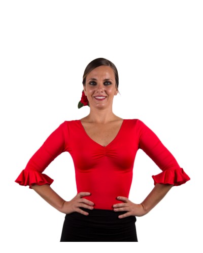 top pour flamenco danse