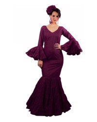 Robe de Flamenco Femme,  Taille 42 (L) <b>Coleur - Photo, Tailles - 42</b>