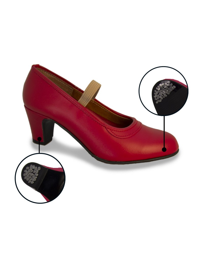 chaussure flamenco en cuir
