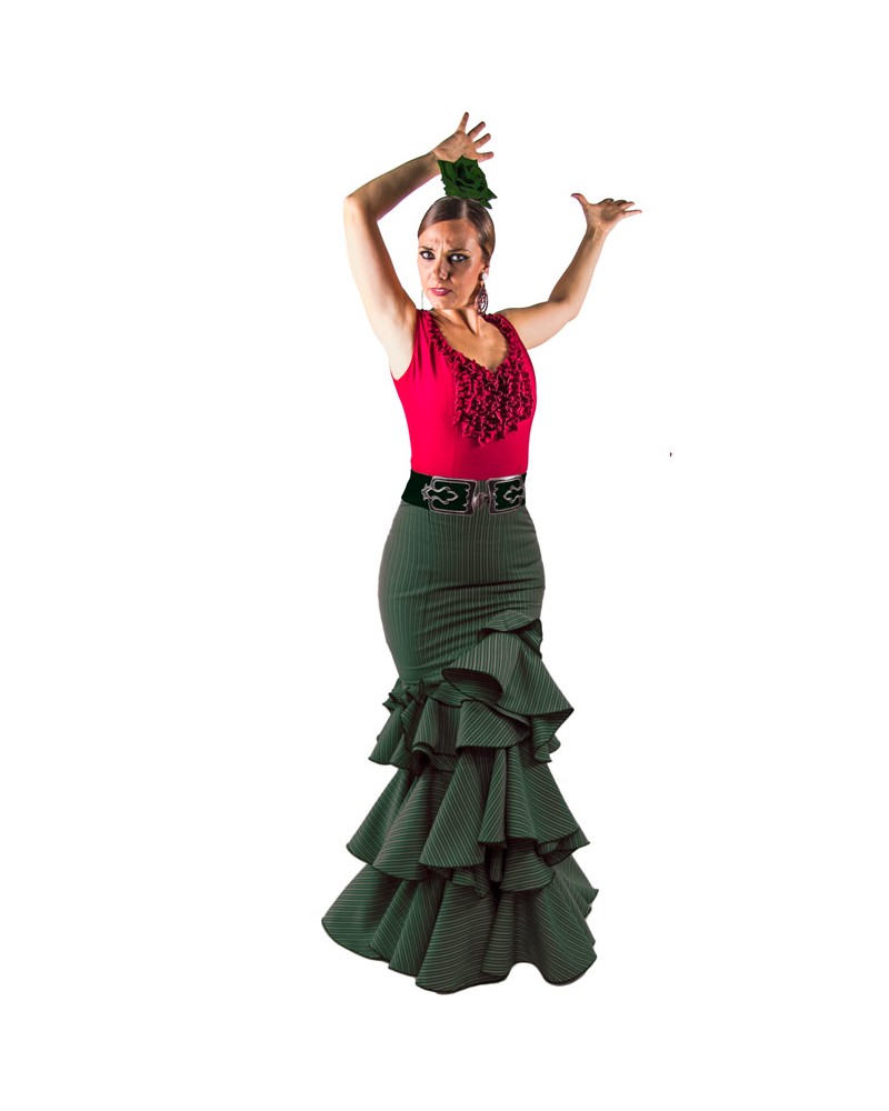 Jupe de Flamenco Azucena Chester c/haute