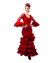 Robe de Flamenco, Taille 38 (M) <b>Coleur - Photo, Tailles - 48</b>