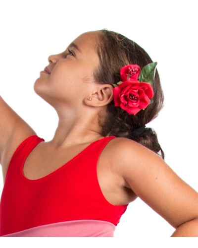 Fleurs de flamenco pour filles