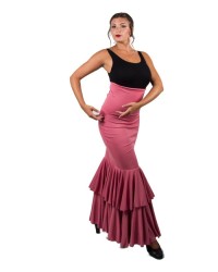 Jupe de Flamenco pour Femme - Fandango <b>Coleur - Maquillage, Tailles - XS</b>