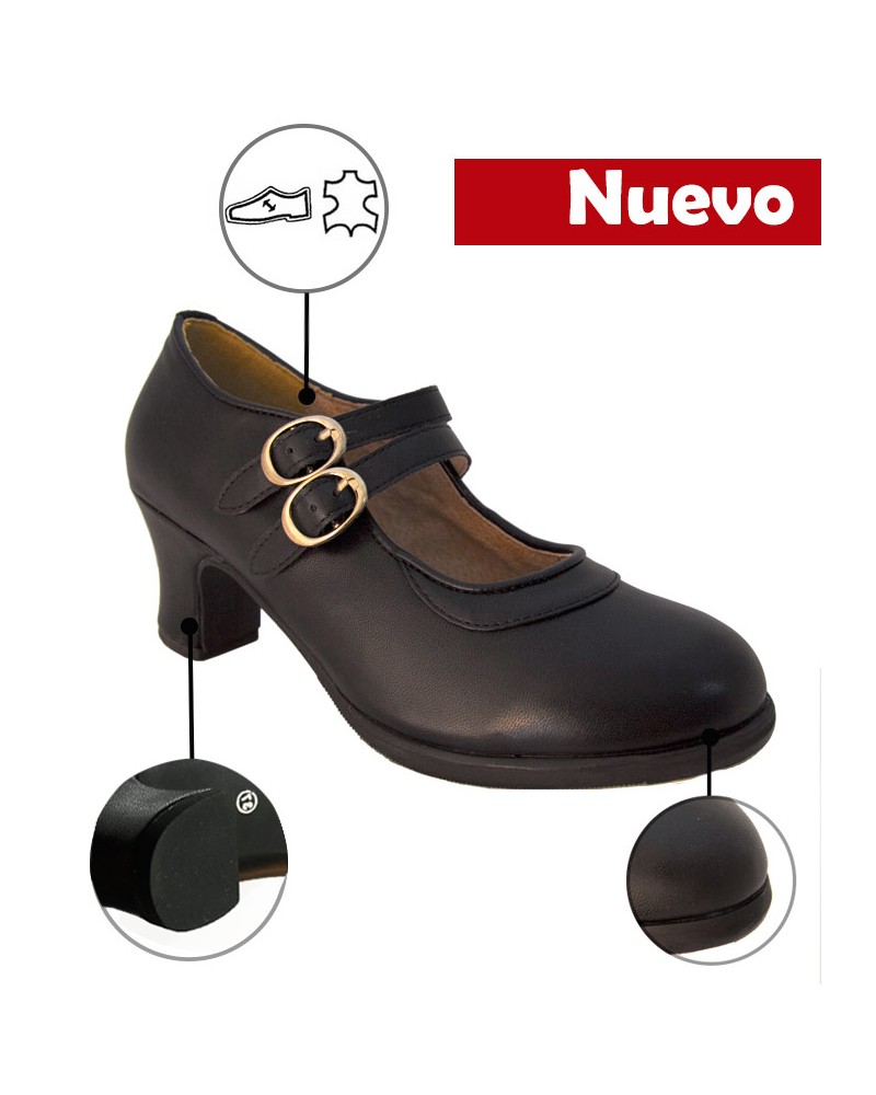 Flamenco Chaussures à semelle double Sans Clous