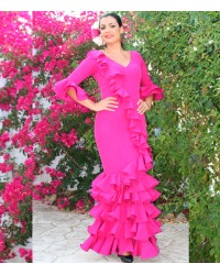 Robe de Flamenco 2021 - Nouvelle <b>Coleur - Photo 2, Tailles - 36</b>