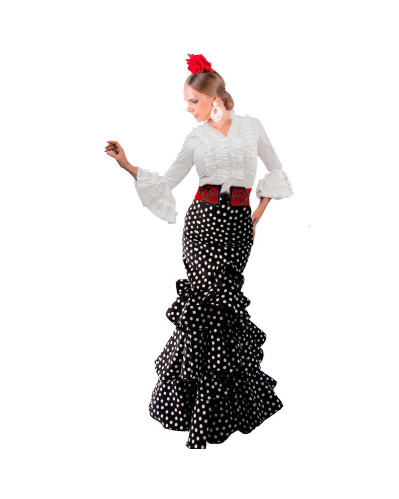 Jupe de Flamenco Azucena, C/Haute