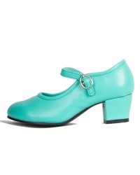 Chaussures Flamenco Fille <b>Coleur - Vert'eau, Tailles - 24</b>