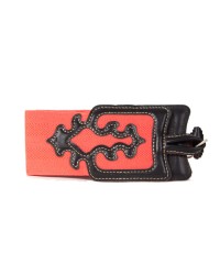 Flamenco Ceinture Elastique Femme <b>Coleur - Corail, Tailles - S</b>