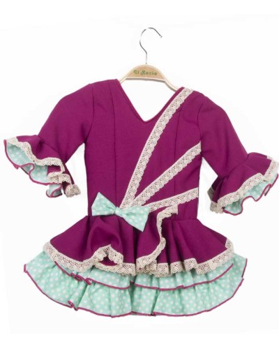 Robes de Flamenco Pour Fille, Taille 02