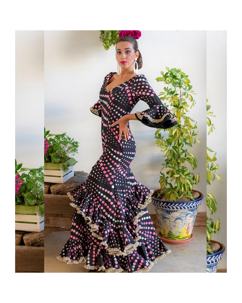 Robe De Flamenco Espagnole 2022