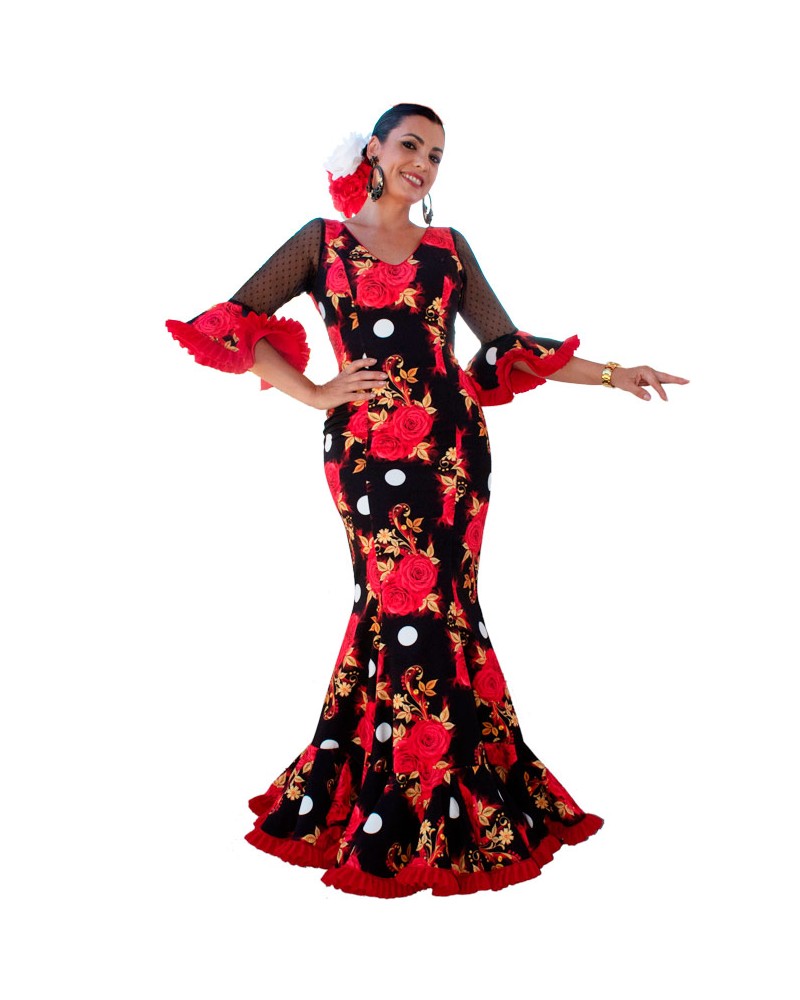 Robe Espagnol De Flamenco 2022