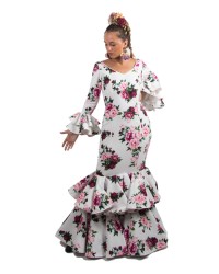 Robe de Flamenco Femme, Taille 46 <b>Coleur - Photo, Tailles - 46</b>