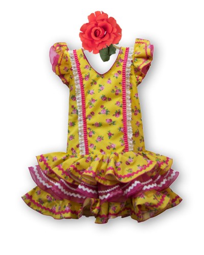 Robe de Flamenco Enfant, Taille 12