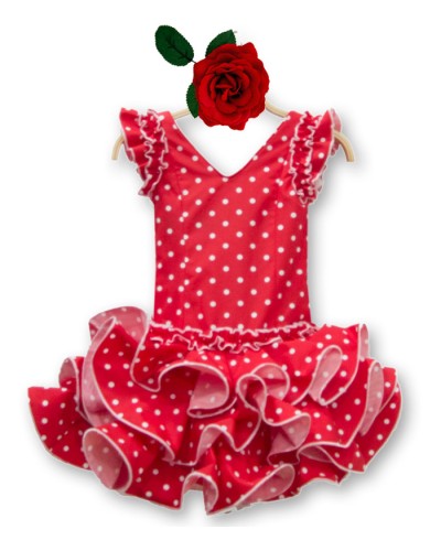 Robe de Flamenco Bébé, Taille 1