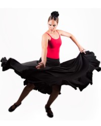 Jupe de Flamenco pour Amateur <b>Coleur - Noir, Tailles - S</b>