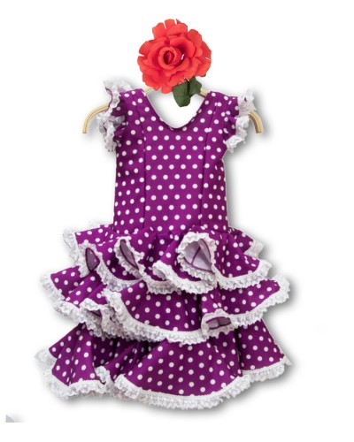 Robe de Flamenco pour Fille, Taille 1