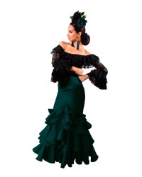 Jupe de Flamenco, Taille XL <b>Coleur - Photo, Tailles - XL</b>