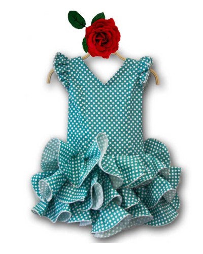 Robe de Flamenco pour Fille, Taille 4