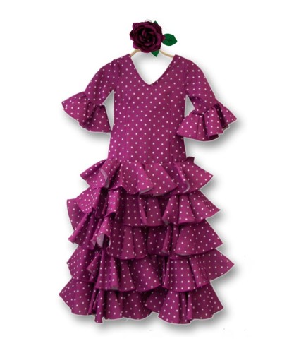 Robe Espagnole Fille, Taille 4