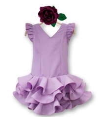 Robe Courte De Flamenco, Taille 6 <b>Coleur - Photo, Tailles - 6</b>