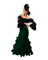 Jupe de Flamenco, Taille M <b>Coleur - Photo, Tailles - M</b>