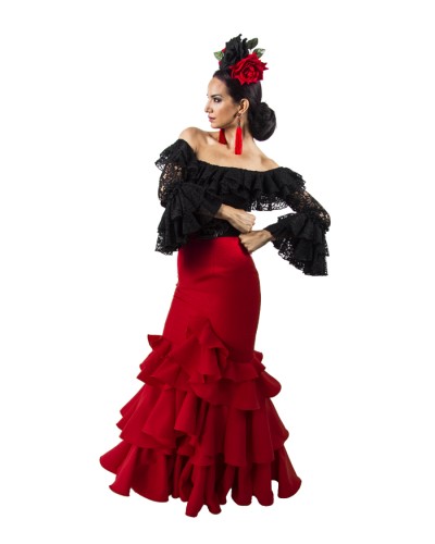 Jupe Espagnole Azucena, Taille L
