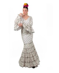 Robe de flamenco en promotion - El Rocio <b>Coleur - Photo, Tailles - 40</b>