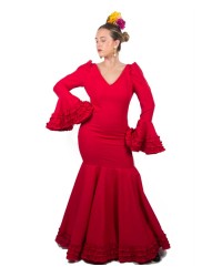 Robe Espagnole de Flamenco, Taille 42 (L) <b>Coleur - Photo, Tailles - 42</b>