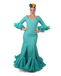 Robe Espagnole de Flamenco <b>Coleur - Unique, Tailles - 34</b>