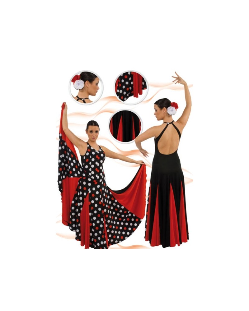 Vêtement de danse flamenco mod. E-4286