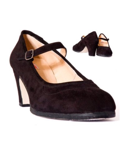 Chaussure flamenco en daim 573052