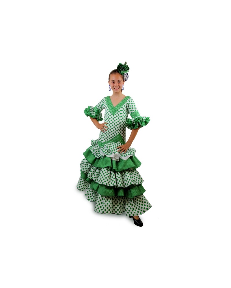 Robe Flamenco Fille, Verdiales