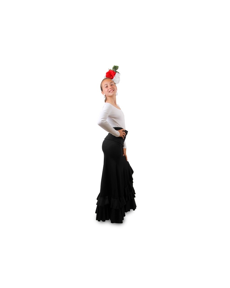 Jupe de Flamenco Fille, Modele Salon