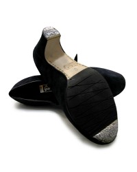 Chaussure Mercedes En Daim Gallardo <b>Coleur - Noir, Tailles - 35</b>