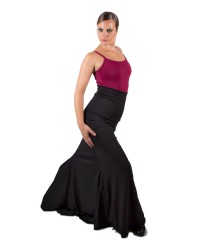 Jupe De Flamenco, Sacromonte, Taille Haute <b>Coleur - Noir, Tailles - XS</b>