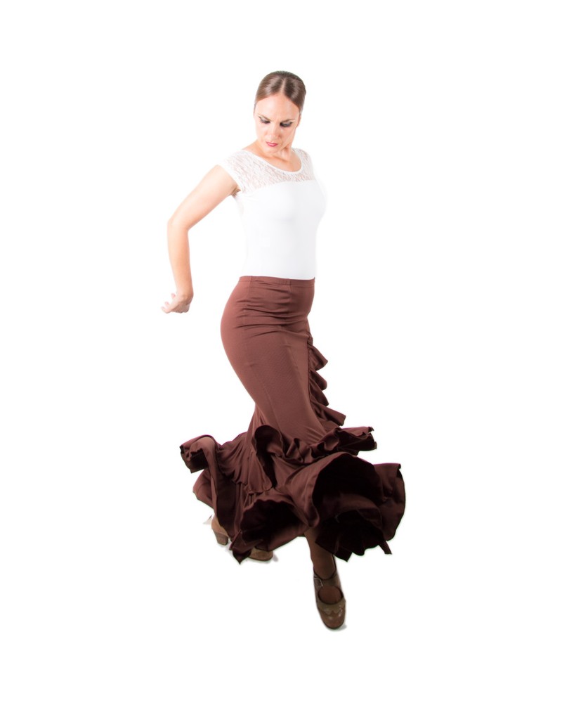 Jupe de Flamenco Taille Normal, Mod. Salon