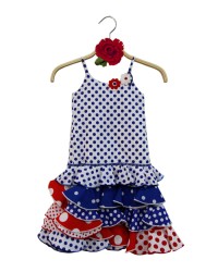 Robes De Flamenco Pour Filletes, Taille 3 <b>Coleur - Photo, Tailles - 3</b>